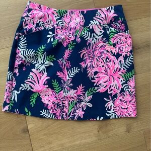 Lilly Pulitzer Luxletic floral skort